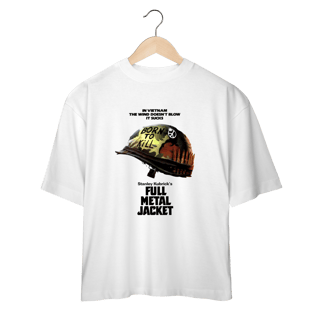 Nome do produto Camiseta Oversized Full Metal Jacket - Coleção Filmes