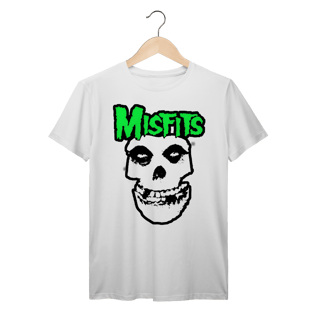 Nome do produto Camiseta Premium Misfits - Coleção Punk