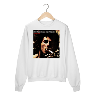 Nome do produto Moletom Fechado Premium Bob Marley and the Wailers - Catch a Fire - Coleção Reggae