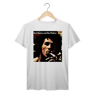 Nome do produto Camiseta Premium Bob Marley and the Wailers - Catch a Fire - Coleção Reggae