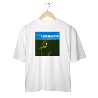 Nome do produto Camiseta Oversized Jazzmatazz - Volume 1 - Coleção Rap/ Jazz