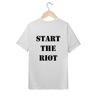 Nome do produto Camiseta Infantil Caos Manifesto - Logo - Coleção Exclusivas