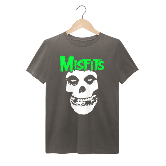 Camiseta Estonada Misfits - Coleção Punk