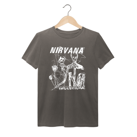 Camiseta Estonada Nirvana - Incesticide - Coleção Rock