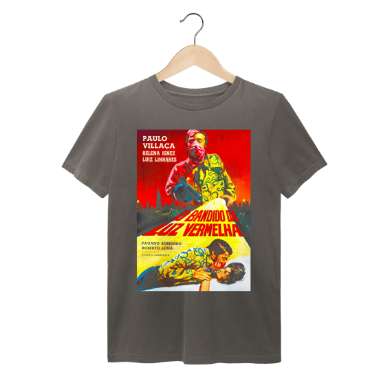 Camiseta Estonada O Bandido da Luz Vermelha - Coleção Filmes