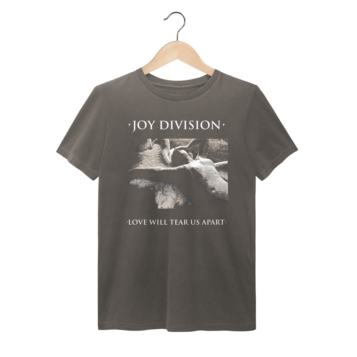 Nome do produto: Camiseta Estonada Joy Division - Love Will Tear Us Apart - Coleção Post Punk/ Rock