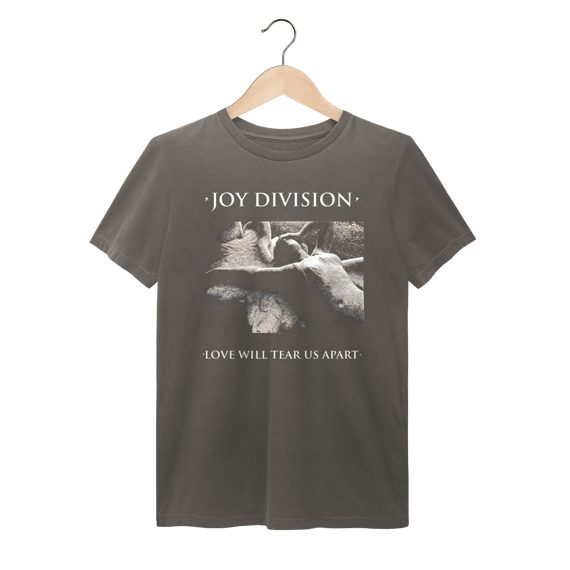 Camiseta Estonada Joy Division - Love Will Tear Us Apart - Coleção Post Punk/ Rock