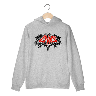 Nome do produto Moletom Canguru Premium Caos Manifesto - Logo - Coleção Exclusivas