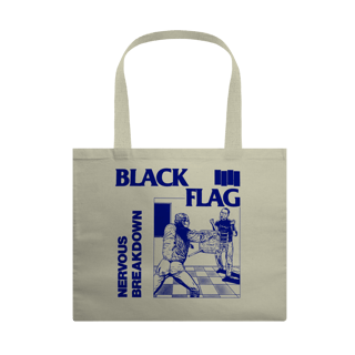 Nome do produto Eco Bag Grande Black Flag - Nervous Breakdown - Coleção Punk/ Hardcore
