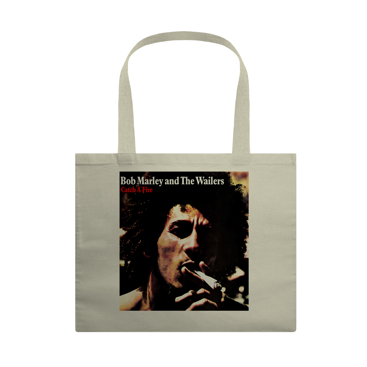Nome do produto: Eco Bag Grande Bob Marley and the Wailers - Catch a Fire - Coleção Reggae