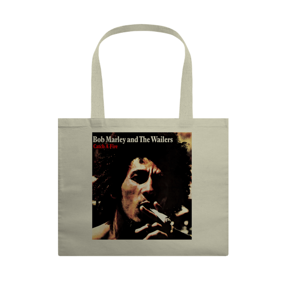 Eco Bag Grande Bob Marley and the Wailers - Catch a Fire - Coleção Reggae