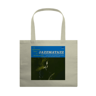 Eco Bag Grande Jazzmatazz - Volume 1 - Coleção Rap/ Jazz