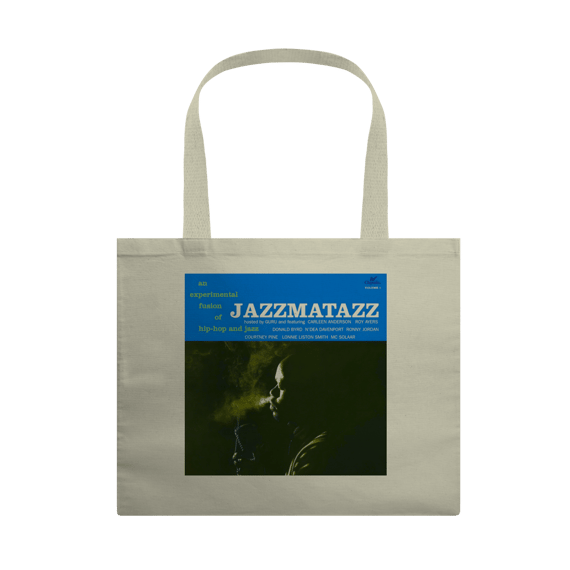 Eco Bag Grande Jazzmatazz - Volume 1 - Coleção Rap/ Jazz