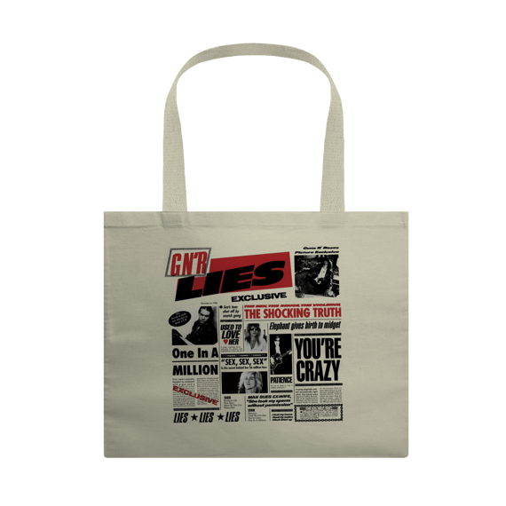 Eco Bag Guns n' Roses - Lies - Coleção Rock