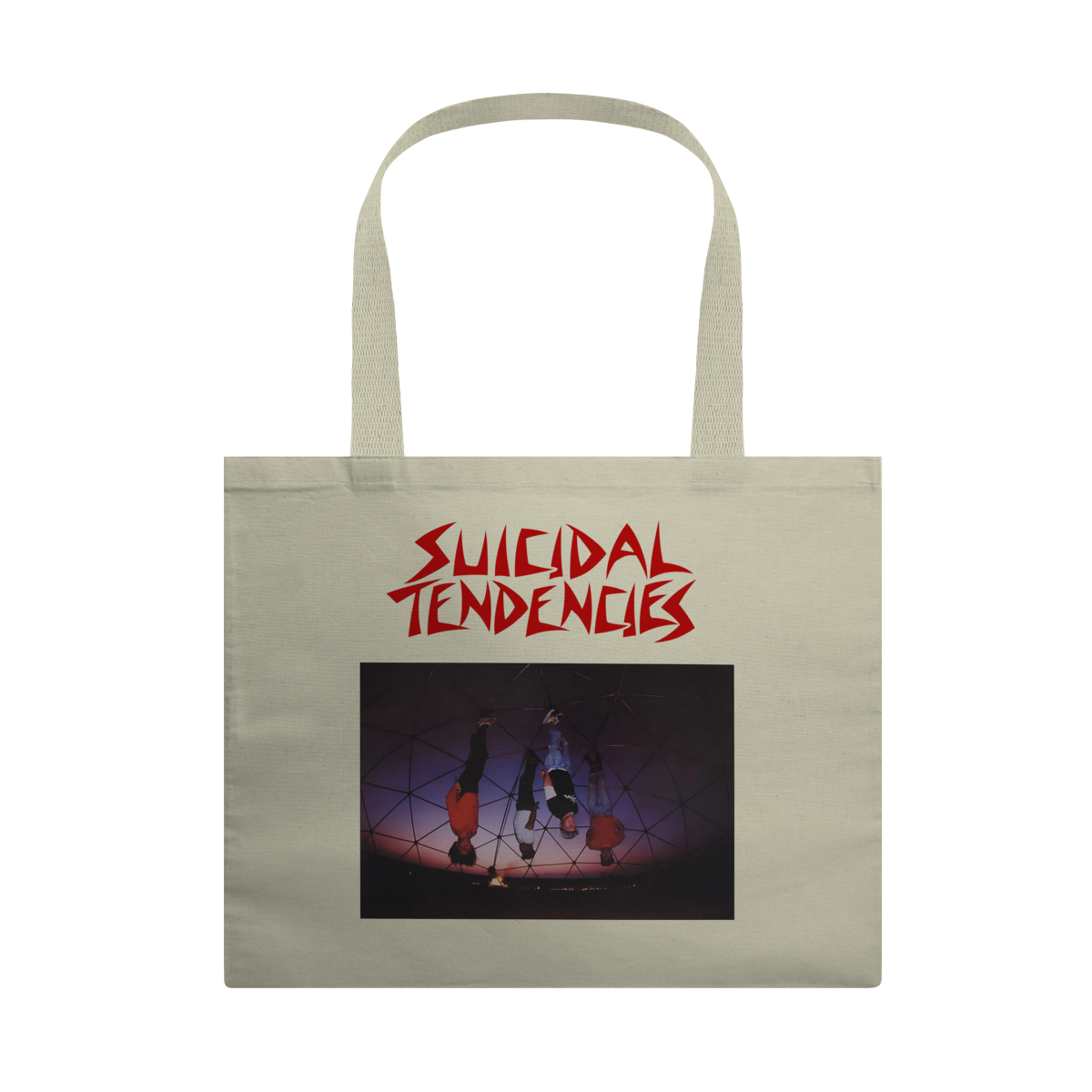 Nome do produto: Eco Bag Grande Suicidal Tendencies - Coleção Punk/Hardcore