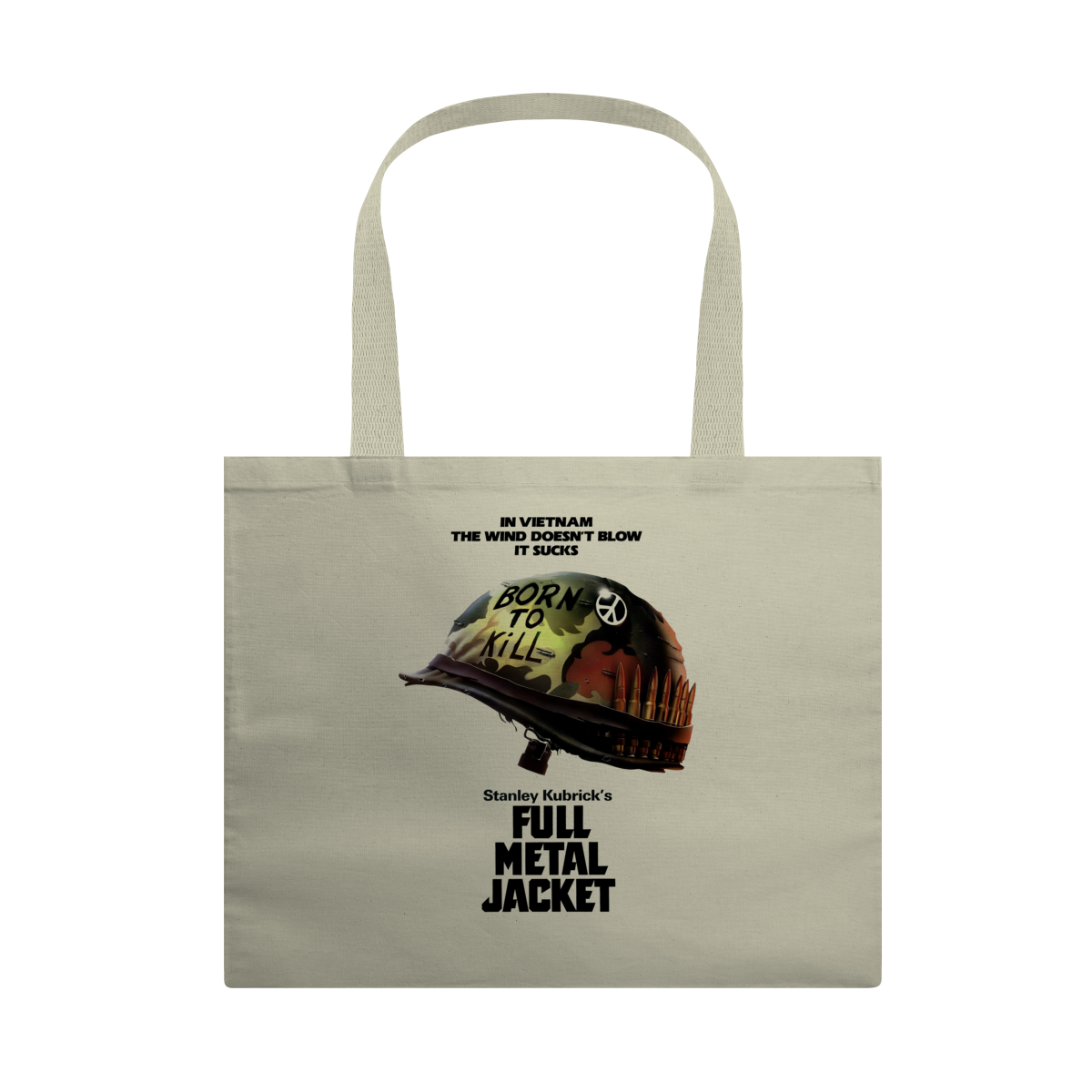Nome do produto: Eco Bag Grande Full Metal Jacket - Coleção Filmes