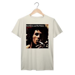 Nome do produto Camiseta Premium Bob Marley and the Wailers - Catch a Fire - Coleção Reggae