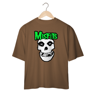 Nome do produto Camiseta Oversized Misfits - Coleção Punk