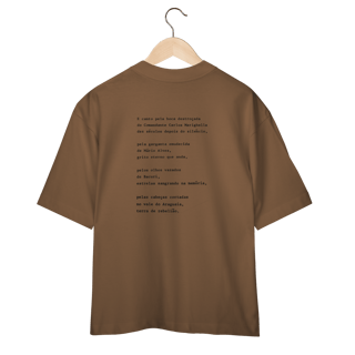 Nome do produto Camiseta Oversized Santo Dias - Coleção Personalidades