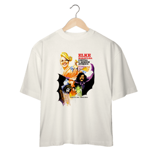 Nome do produto Camiseta Oversized Elke Maravilha contra o Homem Atômico - Coleção filmes