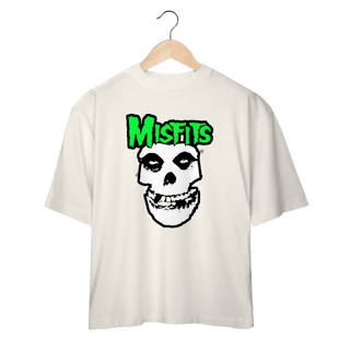 Nome do produto Camiseta Oversized Misfits - Coleção Punk
