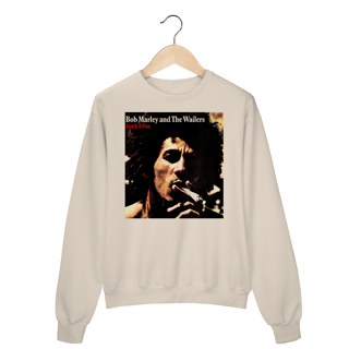 Nome do produto Moletom Fechado Premium Bob Marley and the Wailers - Catch a Fire - Coleção Reggae