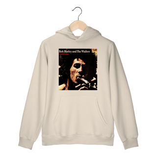 Nome do produto Moletom Canguru Premium Bob Marley and the Wailers - Catch a Fire - Coleção Reggae