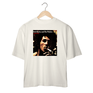Nome do produto Camiseta Oversized Bob Marley and the Wailers - Catch a Fire - Coleção Reggae