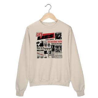 Moletom Fechado Premium Guns n' Roses - Lies - Coleção Rock