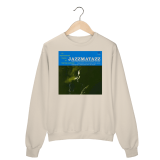 Nome do produto Moletom Fechado Premium Jazzmatazz - Volume 1 - Coleção Rap/ Jazz