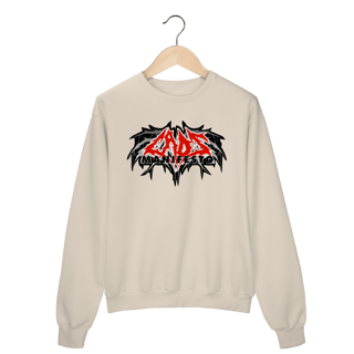 Nome do produto Moletom Fechado Premium Caos Manifesto - Logo - Coleção Exclusivas