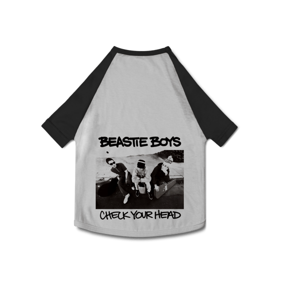 Camisa Pet Dog Beastie Boys - Check Your Head - Coleção Rap/ Punk/Hardcore
