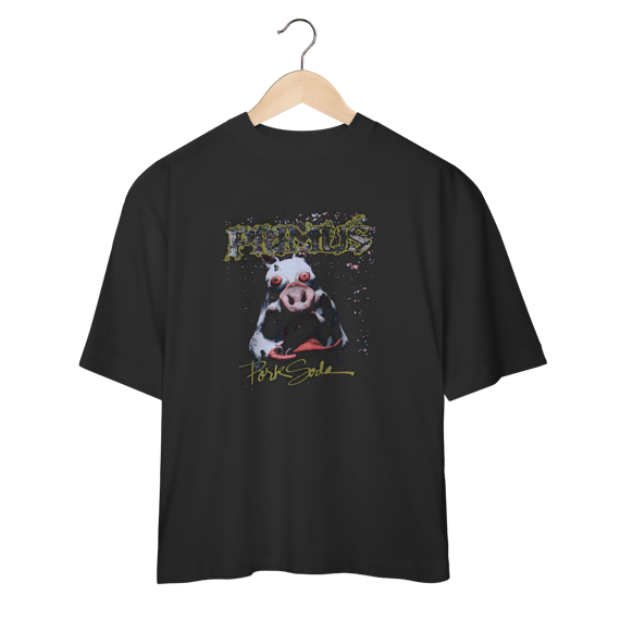 Camiseta Oversized Primus - Pork Soda - Coleção Rock