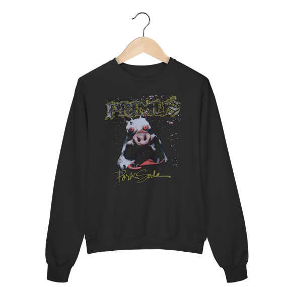 Moletom Fechado Premium Primus - Pork Soda - Coleção Rock