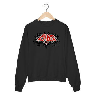 Nome do produto Moletom Fechado Premium Caos Manifesto - Logo - Coleção Exclusivas