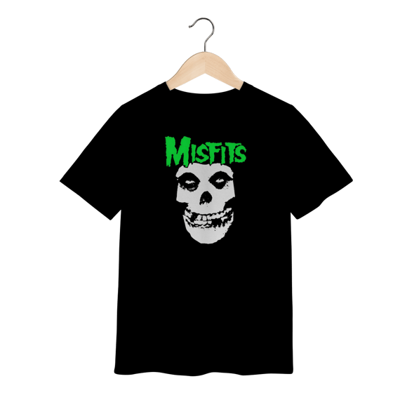 Camiseta Infantil Misfits - Coleção Punk