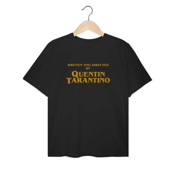 Camiseta Plus Size Quentin Tarantino - Coleção Filmes