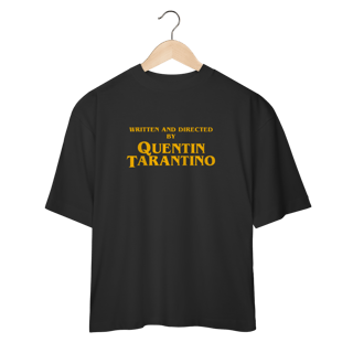 Camiseta Oversized Quentin Tarantino - Coleção Filmes