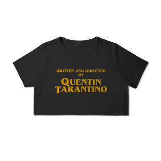 Nome do produto Camisa Cropped Quentin Tarantino - Coleção Filmes