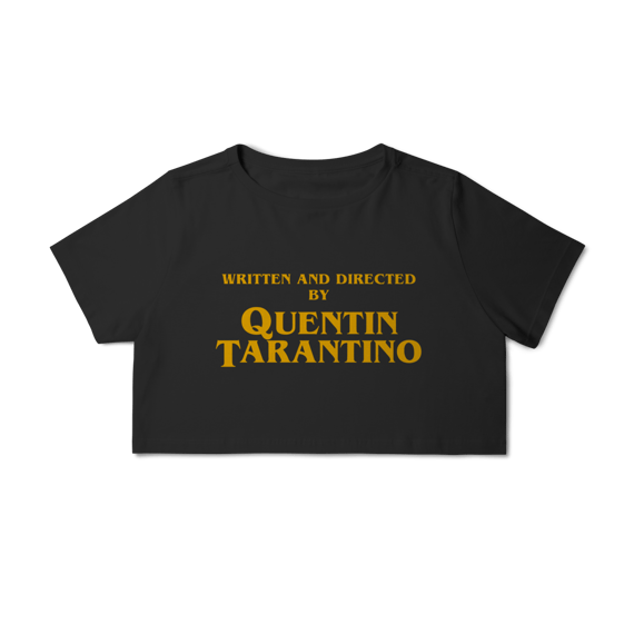 Camisa Cropped Quentin Tarantino - Coleção Filmes