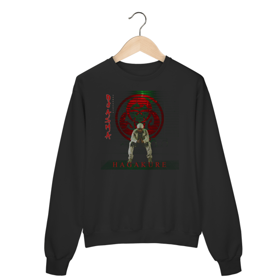 Moletom Fechado Premium DJ A.S.M.A - Hagakure - Coleção Exclusivas/ Rap