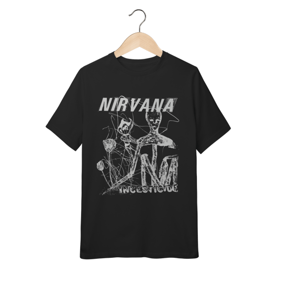 Camiseta Infantil Nirvana - Incesticide - Coleção Rock