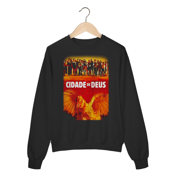 Moletom Fechado Premium Cidade de Deus - Coleção Filmes