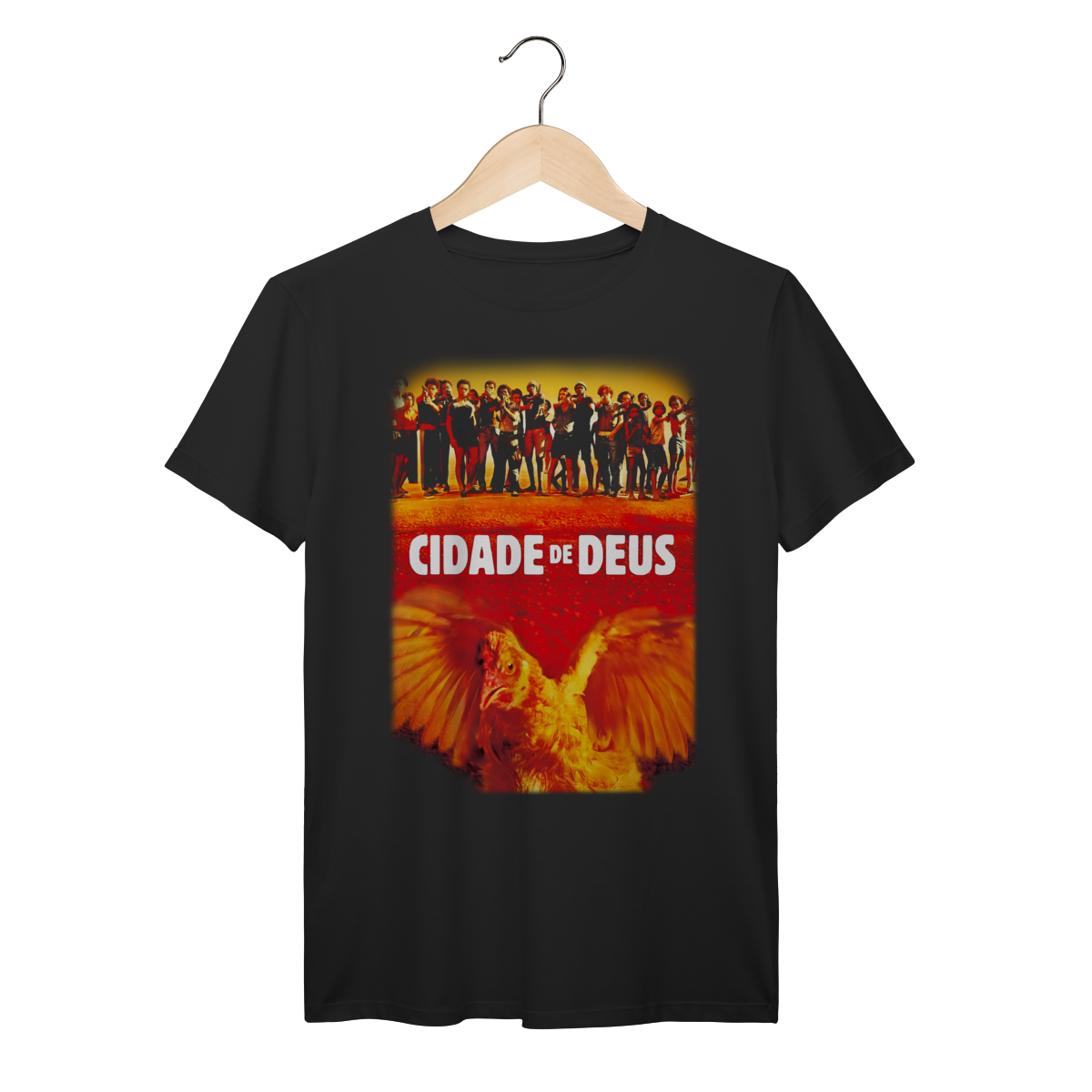 Nome do produto: Camiseta Premium Cidade de Deus - Coleção Filmes
