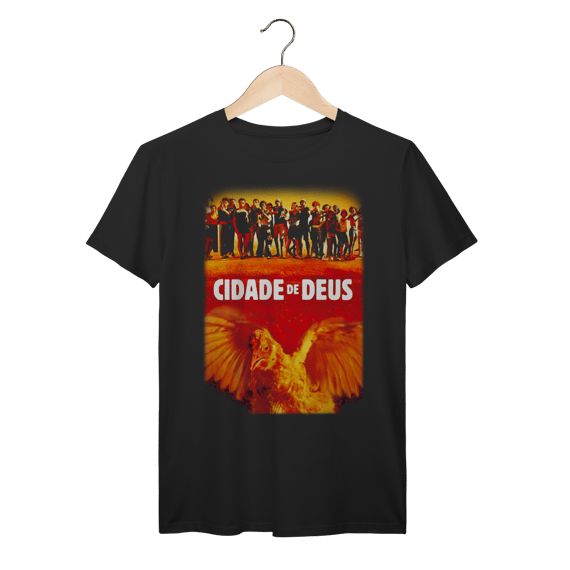 Camiseta Premium Cidade de Deus - Coleção Filmes