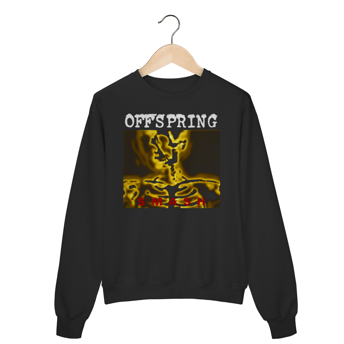 Nome do produto: Moletom Fechado Premium Offspring - Smash - Coleção Punk/