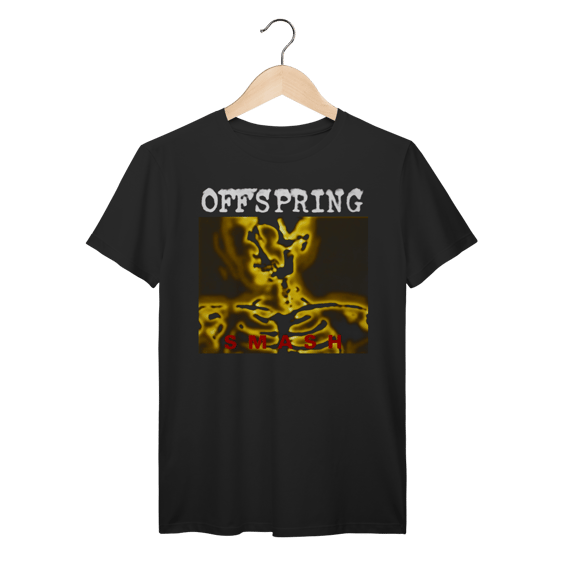 Camiseta Premium Offspring - Smash - Coleção Punk/ Hardcore