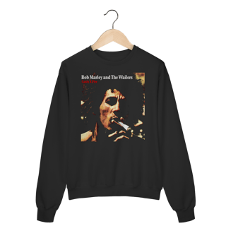 Nome do produto Moletom Fechado Premium Bob Marley and the Wailers - Catch a Fire - Coleção Reggae