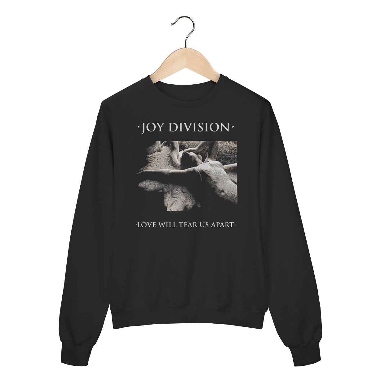 Nome do produto: Moletom Fechado Premium Joy Division - Love Will Tear Us Apart - Coleção Post Punk/ Rock