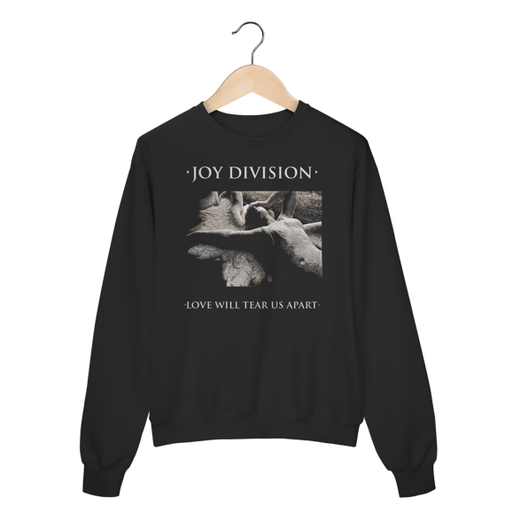 Moletom Fechado Premium Joy Division - Love Will Tear Us Apart - Coleção Post Punk/ Rock